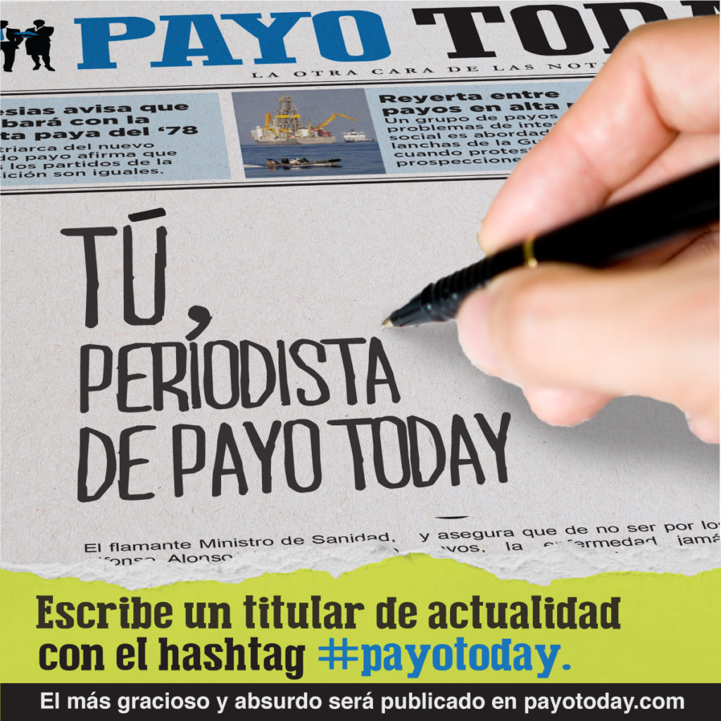 Imagen para redes sociales de la campaña social Payo Today para fundación Secretariado Gitano